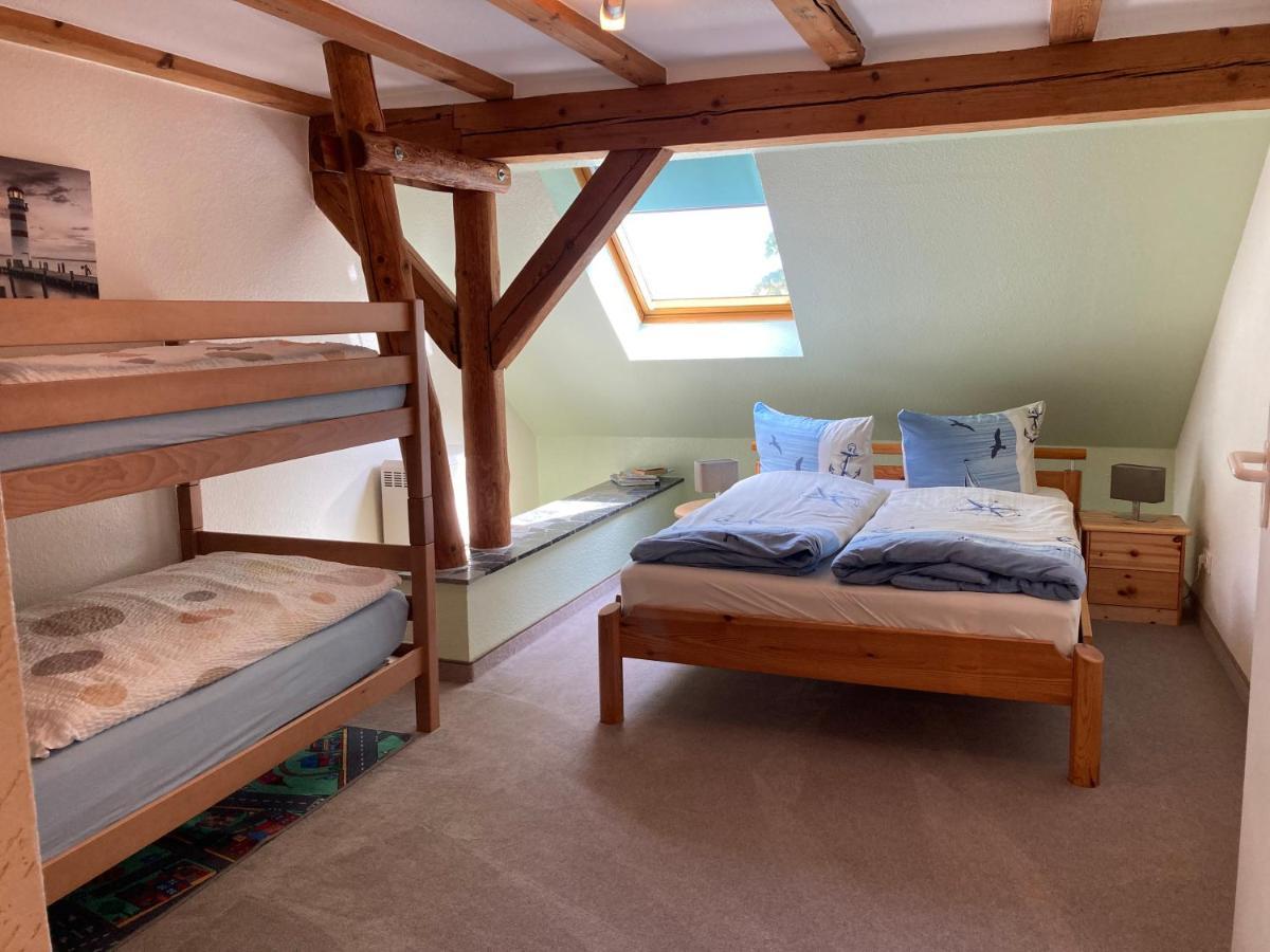 Landhausidyll Ferienwohnung Grundshagen Esterno foto